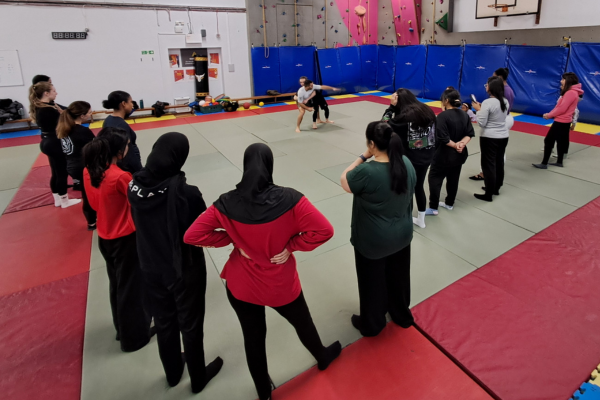 Reel Grappling session